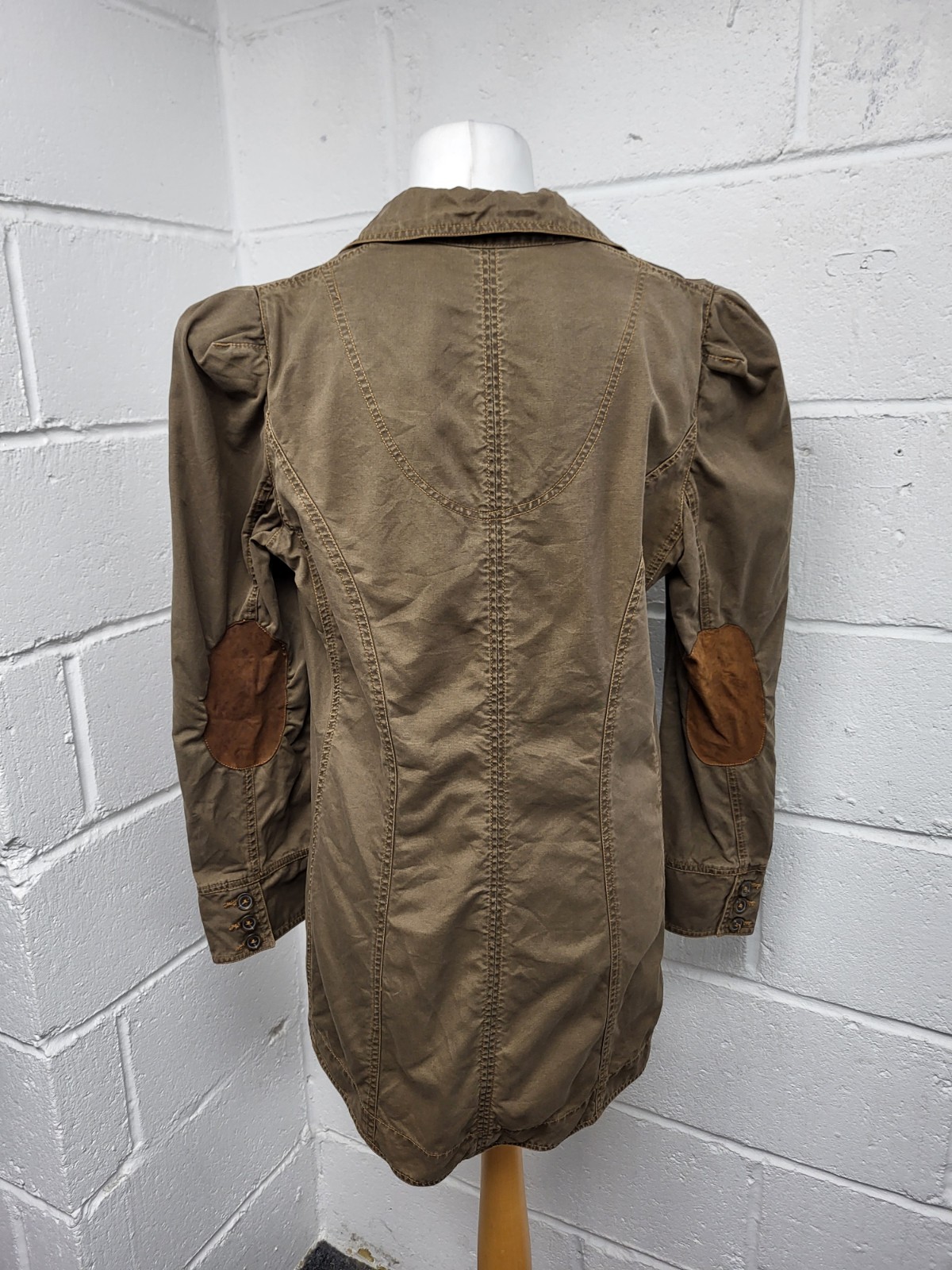 Peruvian Connection Brown Cotton Jacket With Elbo… - image 5