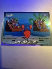 2025 Topps Chrome Spongebob 25th Anniversary Larry The Lobster No. 12