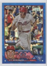 2023 Topps Chrome Logofractor Edition Blue Refractor /150 JT Realmuto #30 0j11