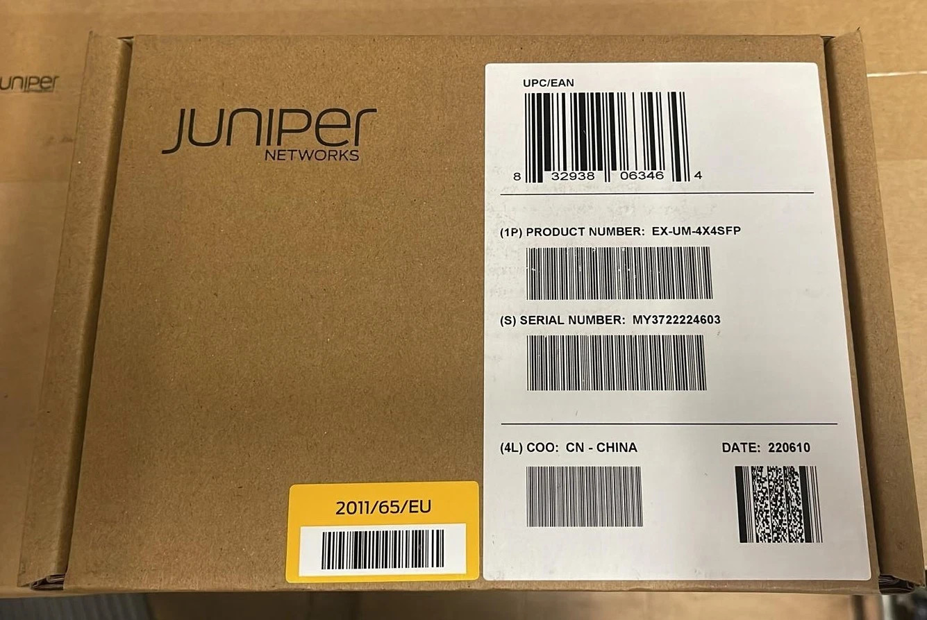 Module Juniper EX-UM-4X4SFP pour connecter vos serveurs en 10GbE SFP+ sur EX4300 - 2