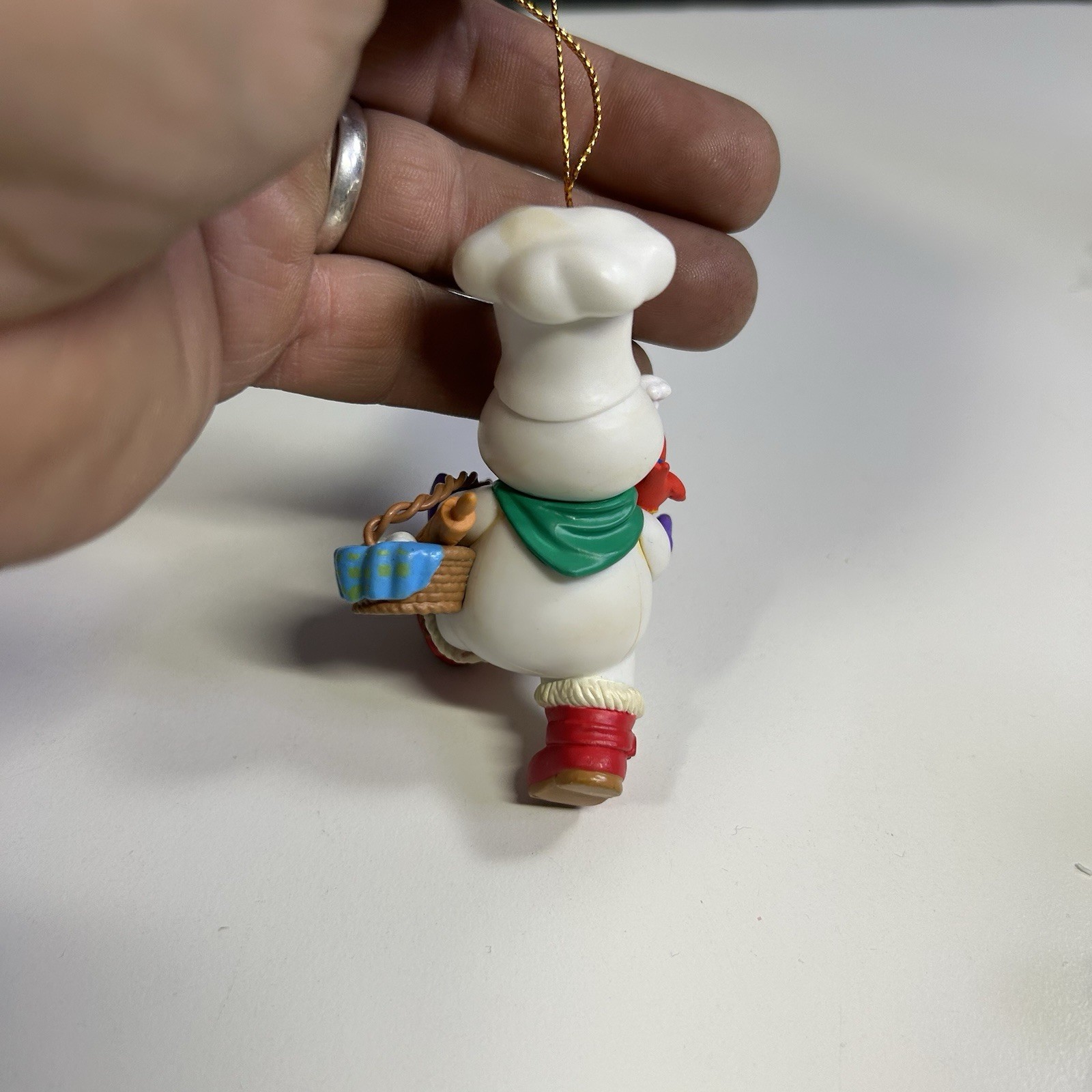 VTG 1990's Mistletoe Magic Collection Christmas Ornaments Animals Lot of 7