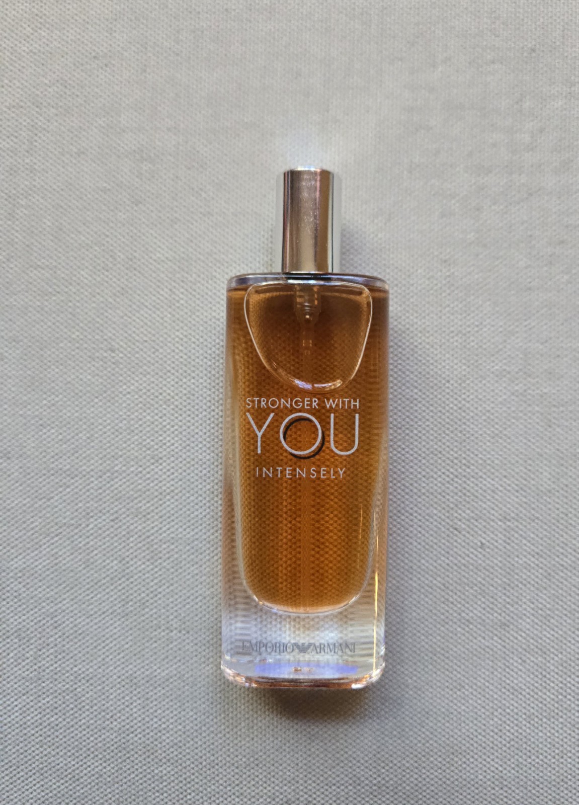 EMPORIO ARMANI STRONGER WITH YOU INTENSELY EDP NO BOX TRAVELSIZE 0.5 fl oz/15ml 
