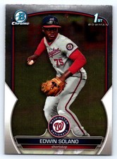 Edwin Solano 2023 Bowman Chrome Prospects 1st #BCP-169
