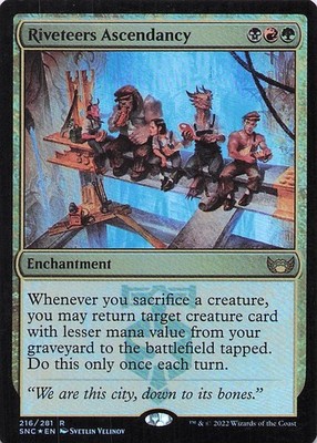 Riveteers Ascendancy Streets of New Capenna Foil