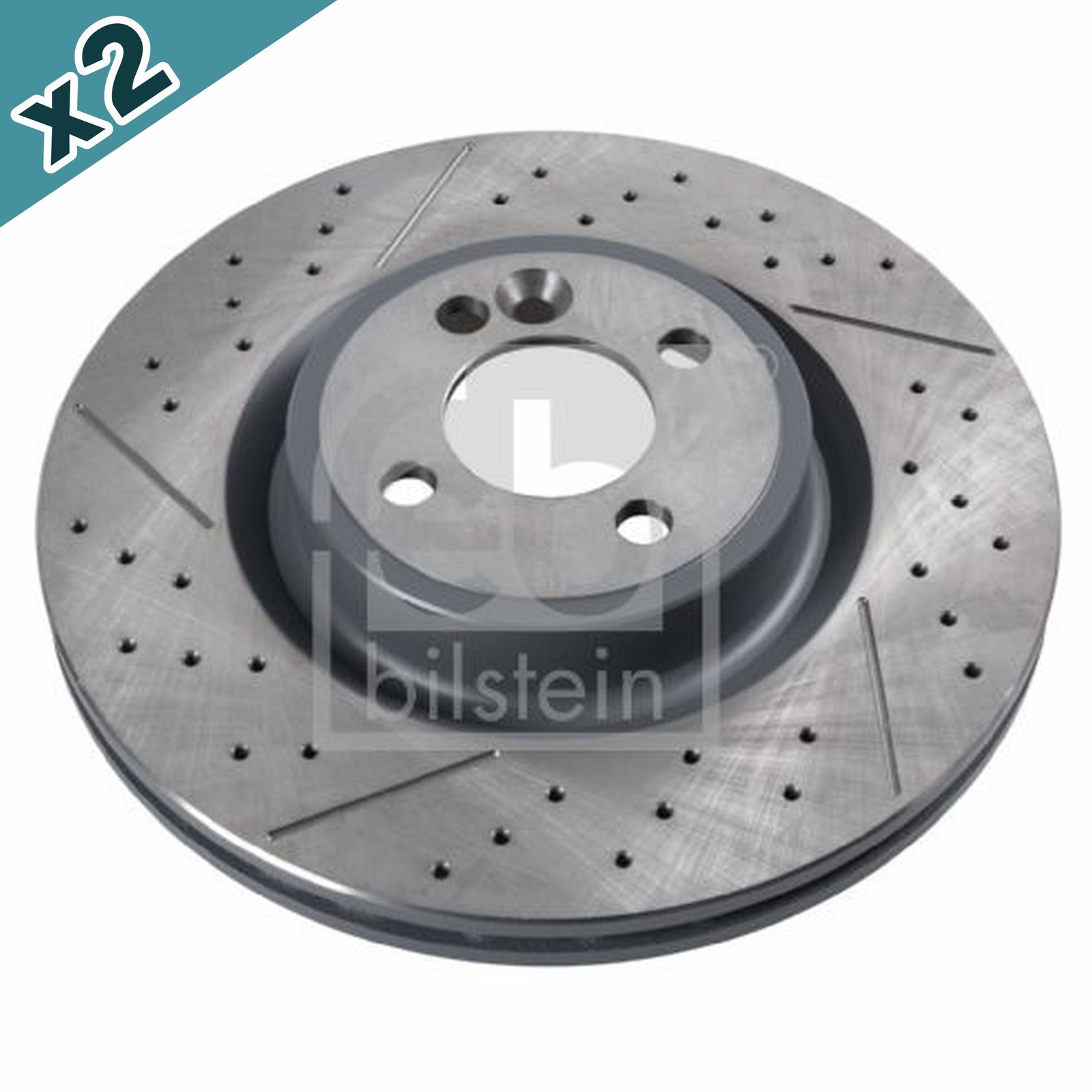 FEBI BILSTEIN 170109 Brake Disc Front Coated Fits Mini Clubman Mini Clubvan