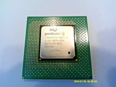Intel Pentium 4 SL4SG  1.4GHZ/256KB/400MHz /1.7V (Socket 423) ''WILLAMETTE'' CPU