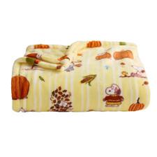 Peanuts Snoopy Fall Harvest Throw Blanket