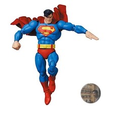 MAFEX Superman The Dark Knight Returns Action Figure 160mm Cloth Cape New