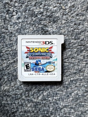 Sonic & All-Stars Racing Transformed (Nintendo 3DS, 2013) Cartridge Only Tested