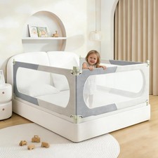 Bed Rail for Toddlers Swing Down Guard for Twin Full Queen King Mattress Side Ra