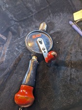 Stanley Handyman Hand Drill, HY-LO DRIVE No. HI220A MADE IN USA 6 Orignal Bits