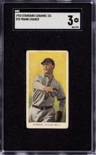 1910 E93 Standard Caramel Frank Chance SGC 3