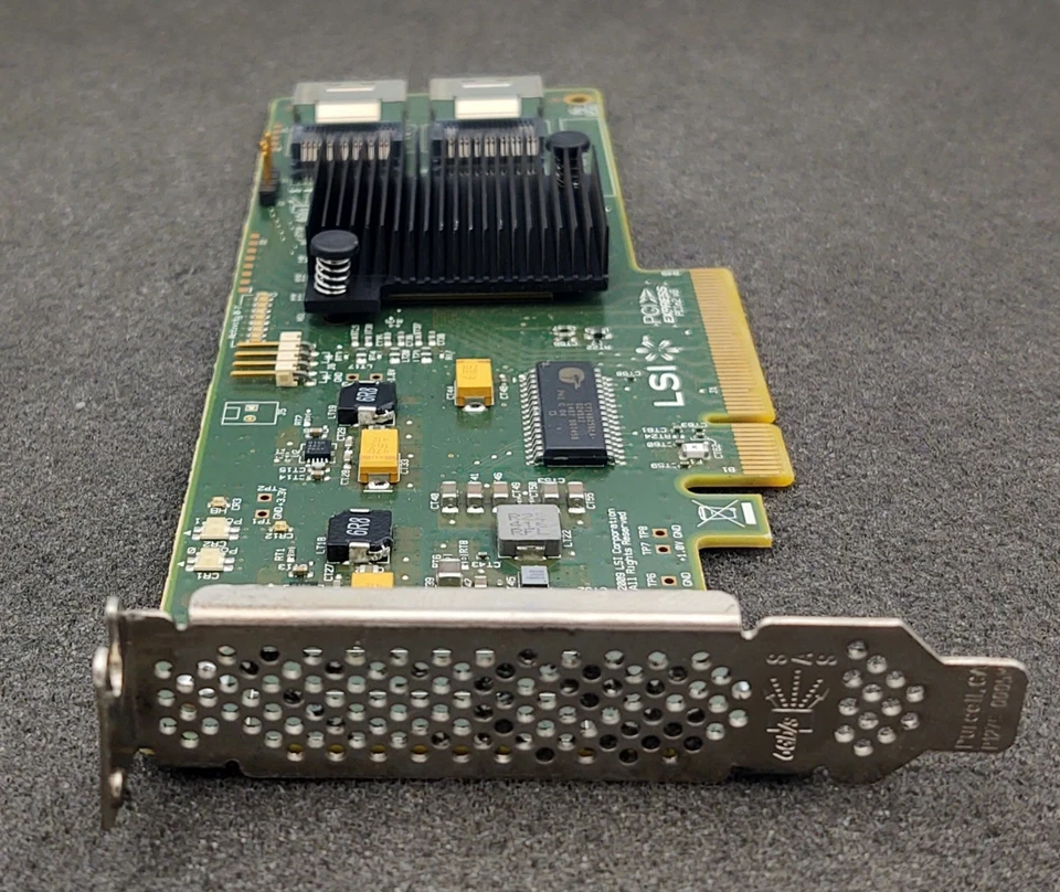 LSI Logic H3-25250-02H Raid Controller Card SAS9211-8i / FAST SHIPPING - Image 3 of 4