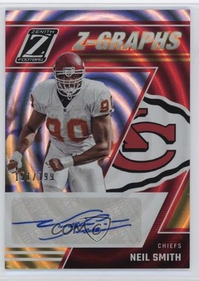 2023 Panini Zenith Z-Graphs 151/199 Neil Smith #ZG-NSH Auto 1bi0