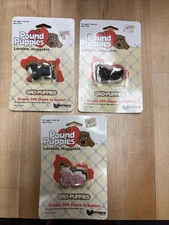 1986 Pound Puppies Gro-puppies Grows 200 Times In Water New In Package Lot Of 3