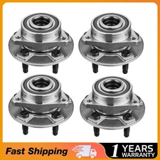4pcs Front Rear Wheel Hub Bearing Assembly for Chevy Impala Camaro Cadillac CTS