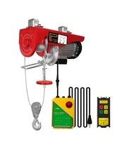 FITHOIST 1320lbs Wireless Electric Hoist,110V Winch with 262ft Wireless Remote