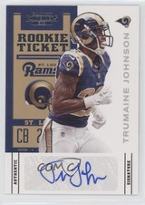 2012 Panini Contenders Rookie Ticket Trumaine Johnson #193 Auto l8x