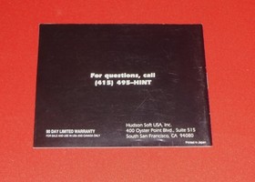 Xexyz (Nintendo Entertainment System, NES) Manual Only