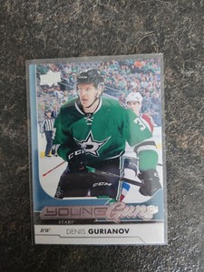 2017-18 Upper Deck Series 1 Young Guns YG Denis Gurianov RC Card# 208