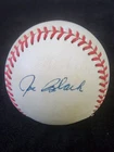 Signed Baseball by Brooklyn Dodgers Joe Black, Al Gionfriddo No COA