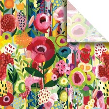 Colors of Rainbow - Collage Floral - 12 Sheets, 20 inch X 29