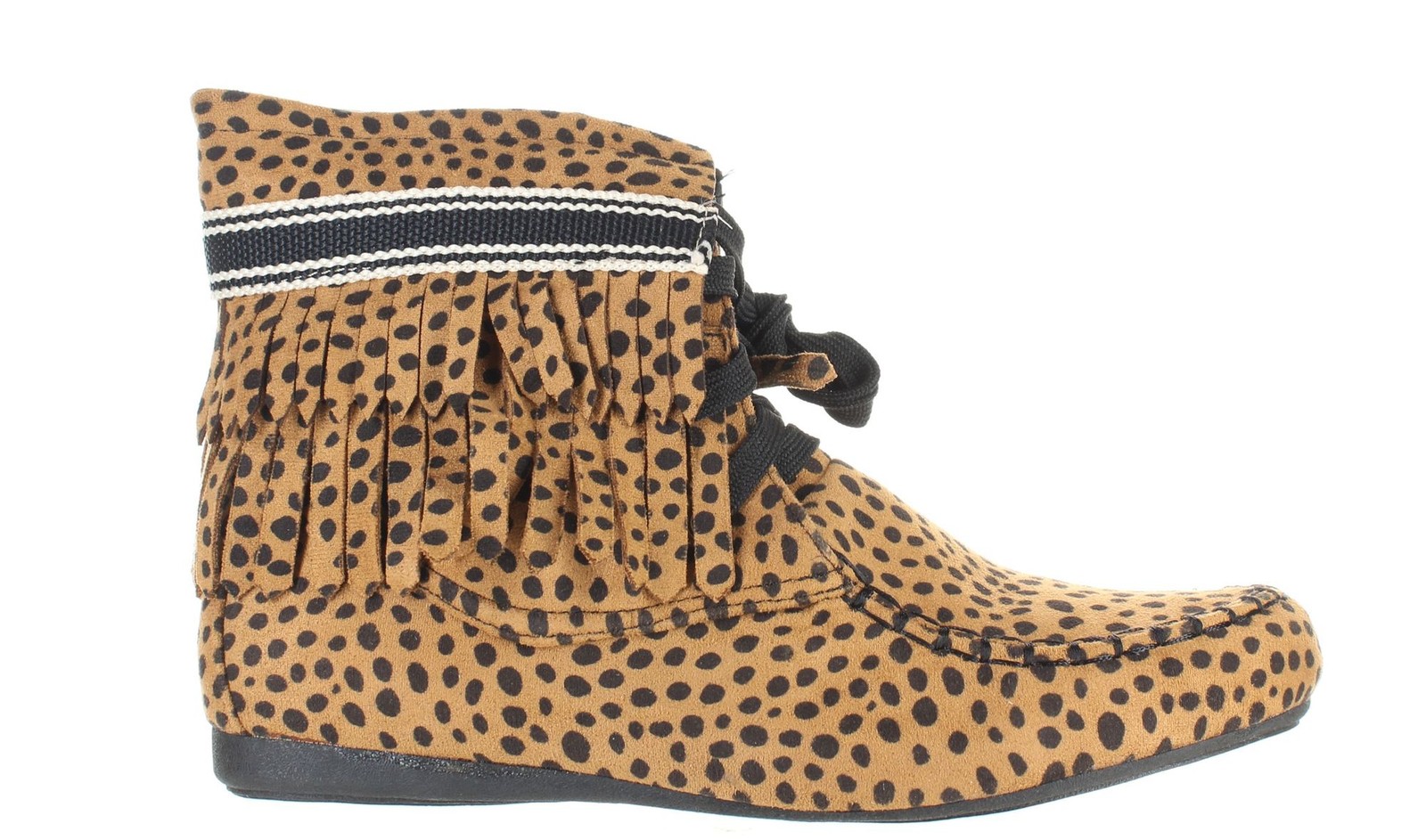 Yoki Womens Gabby-22 Animal Print Ankle Boots Size 9 (7700433)