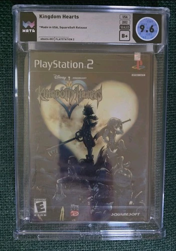 Kingdom Hearts 2002 PS2 WATA 9.6 B+ Factory Sealed SquareSoft