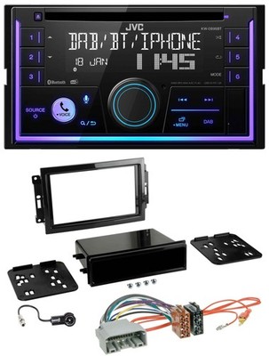 JVC MP3 USB 2DIN DAB Bluetooth CD Autoradio für Chrysler 300C Dodge Caliber Jeep