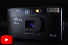  1-Yr Warranty Nikon AF600 Panorama 35mm Point  Shoot Film Camera From JAPAN