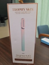 Trophy Skin BrightenMD Eye, Face, Neck Tool. LED Light and Microcurrent Therapy