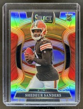 2025 Panini Select Shedeur Sanders Concourse RC Silver Prizm Rookie #54 Browns