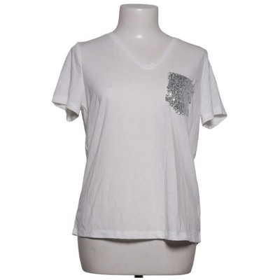 DeFacto Woman, T-shirt, Größe: M, Weiß, Polyester/Viskose, Einfarbig, Damen #PHy