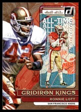 2022 Donruss All-Time Gridiron Kings Studio Series 23/100 Ronnie Lott #AT-9 TS7