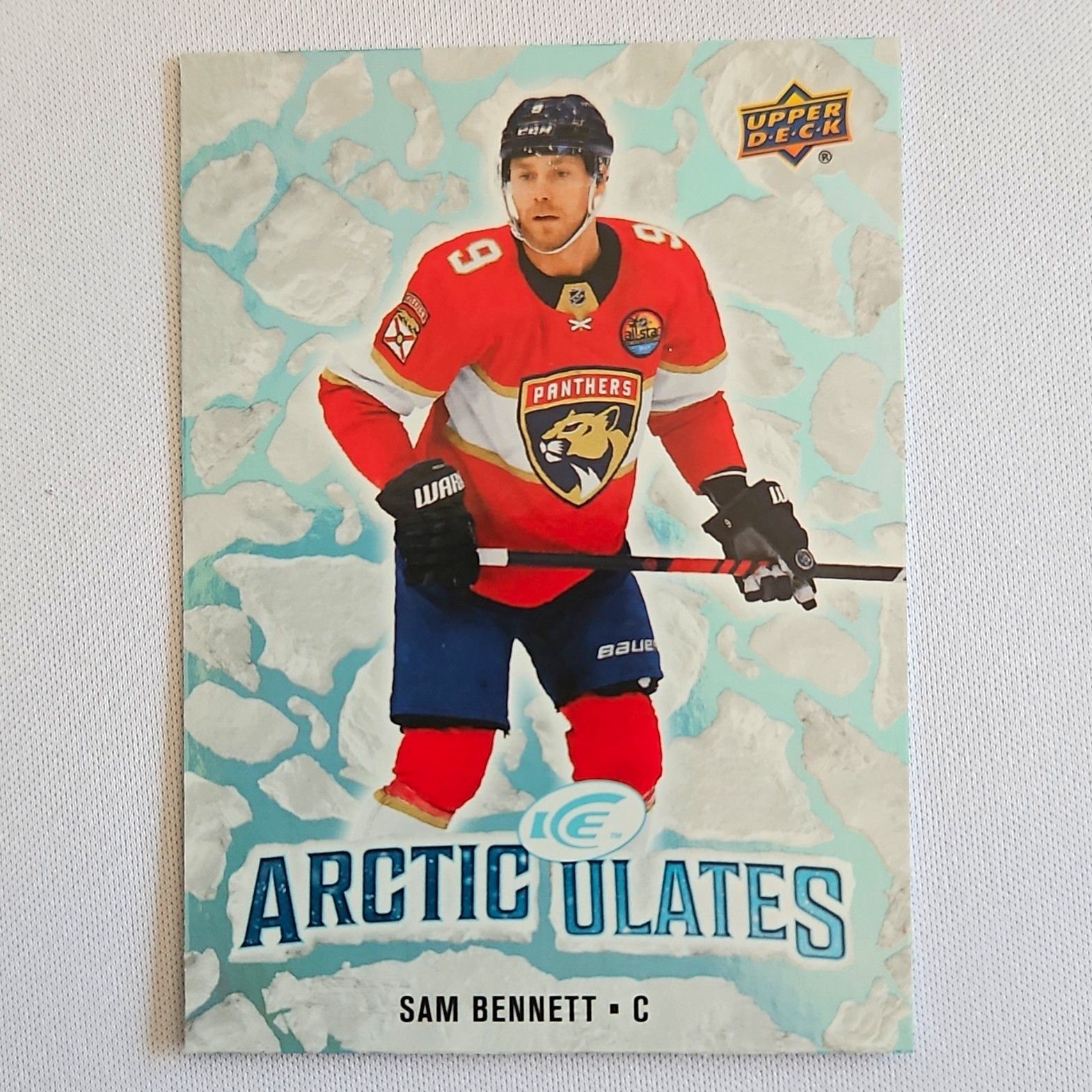 Upper Deck 2024-25 UD Ice Arcticulates Sam Bennett AT-13 Florida Panthers