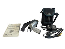 Sony Handycam DCR-DVD602E Handheld DVD Camcorder Power Tested Charity Listing