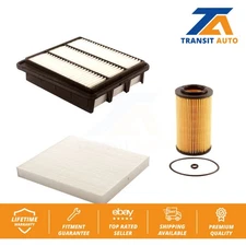 Air Cabin Engine Cartridge Oil Filters (3 Total) Kit For Hyundai Sonata Azera