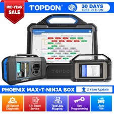 TOPDON Phoenix MAX T-Ninja Box Key Programmer...