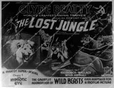 crp-66927 1970's Clyde Beatty serial film The Lost Jungle crp-66927