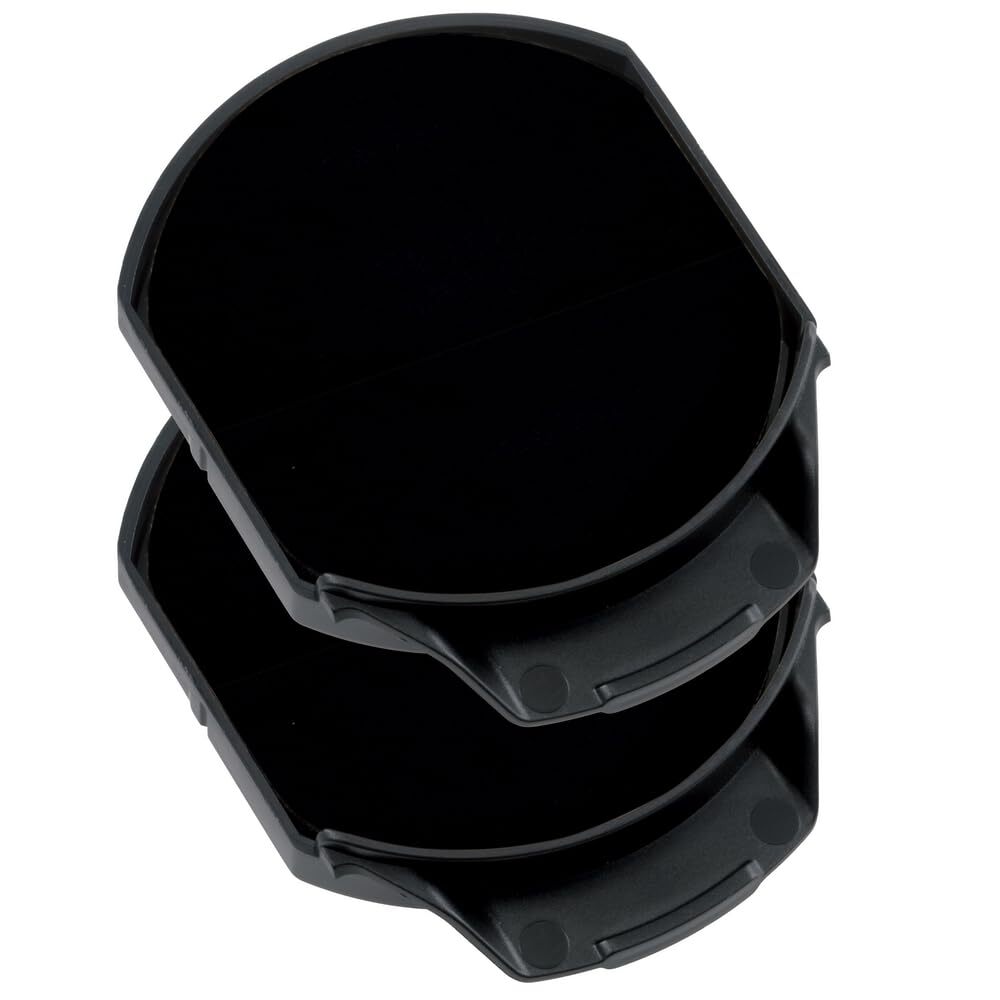 Trodat Replacement Ink Pads 6/15 - Pack of 2 - Black Ink - For The Professional