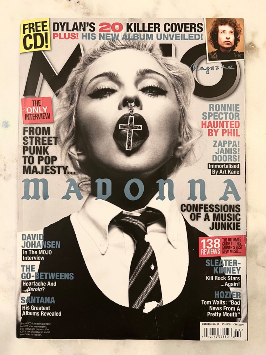 英国音楽雑誌 MOJO モジョ 256 MARCH 2015 マドンナ MADONNA | Mojo Magazine Cover March 2015 | eBay UK