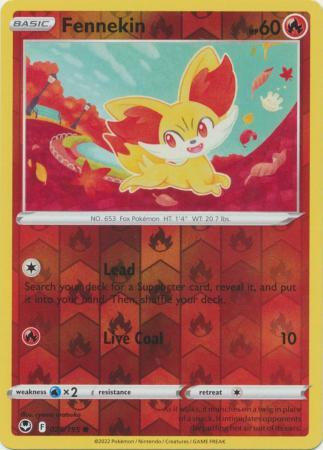 Pokmon CCG "Fennekin" Card 025/195 | eBay