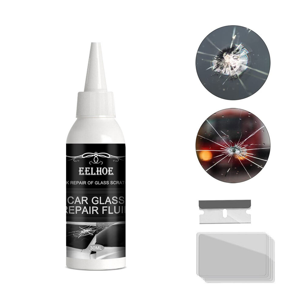 Auto Cracked Glass Repair Car Windshield Cracked Repair Glass Curing
