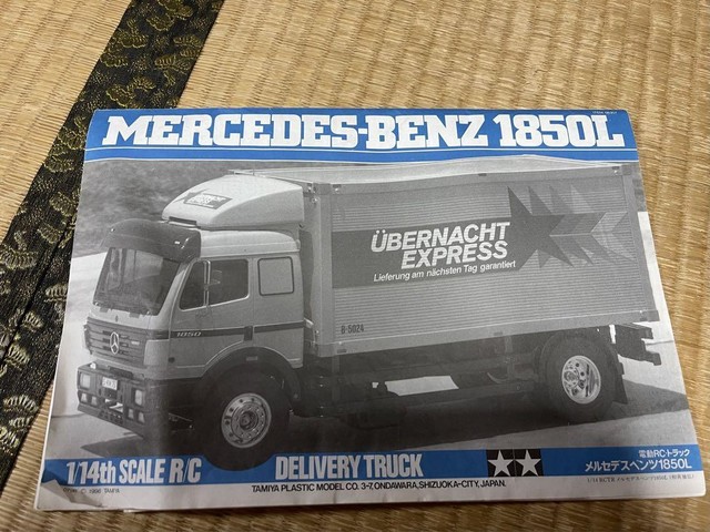 Rare Objet Tamiya 1/14 Électrique Camion RC Mercedes Benz 1850L | eBay