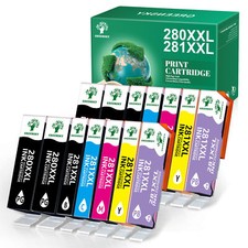 High Yield PGI-280XXL/CLI-281XXL Ink Cartridge Pack for Canon PIXMA TR8600 8620