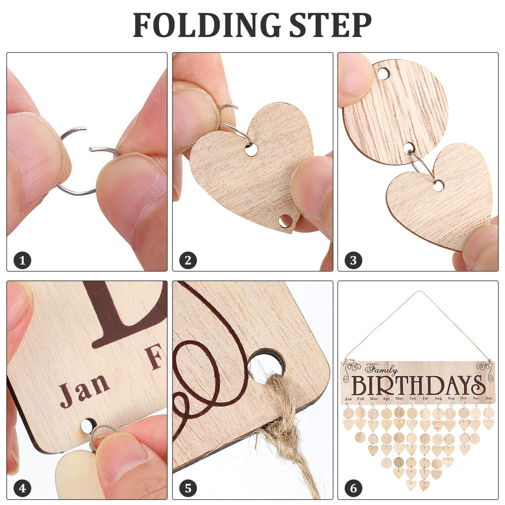 Wooden Family Birthday Calendar Wall Reminder Board For Christmas EBay wooden-family-birthday-calendar-wall-reminder-board-for-christmas-ebay