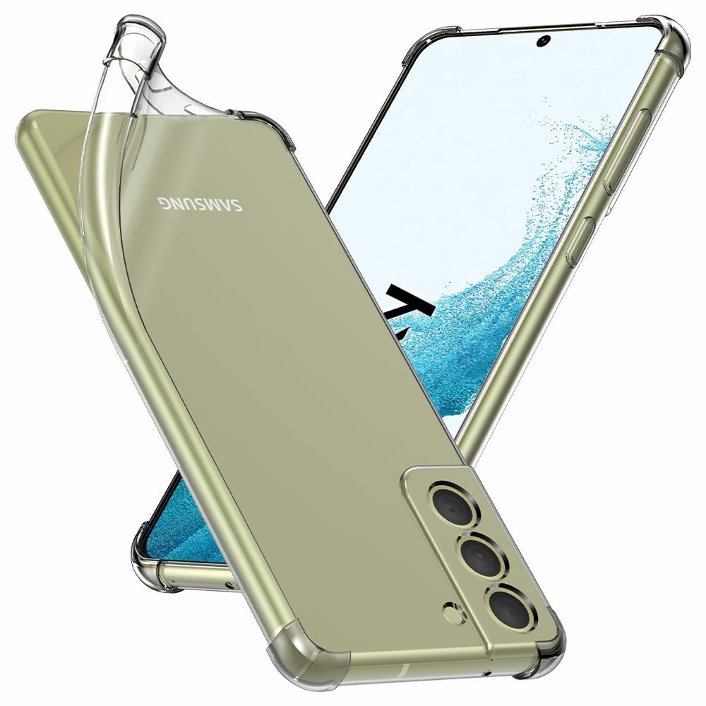 Coque antichoc Samsung S22 5G étui silicone à amorti de chutes d'angle
