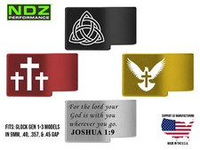 for Glock 17 19 Gen 1-3 Magazine Release Extended Stock Plus Aluminum Spiritual