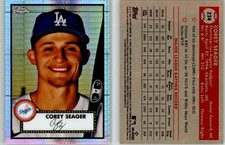 Corey Seager 2021 Topps Chrome Platinum Prism Refractor #224 Los Angeles Dodgers