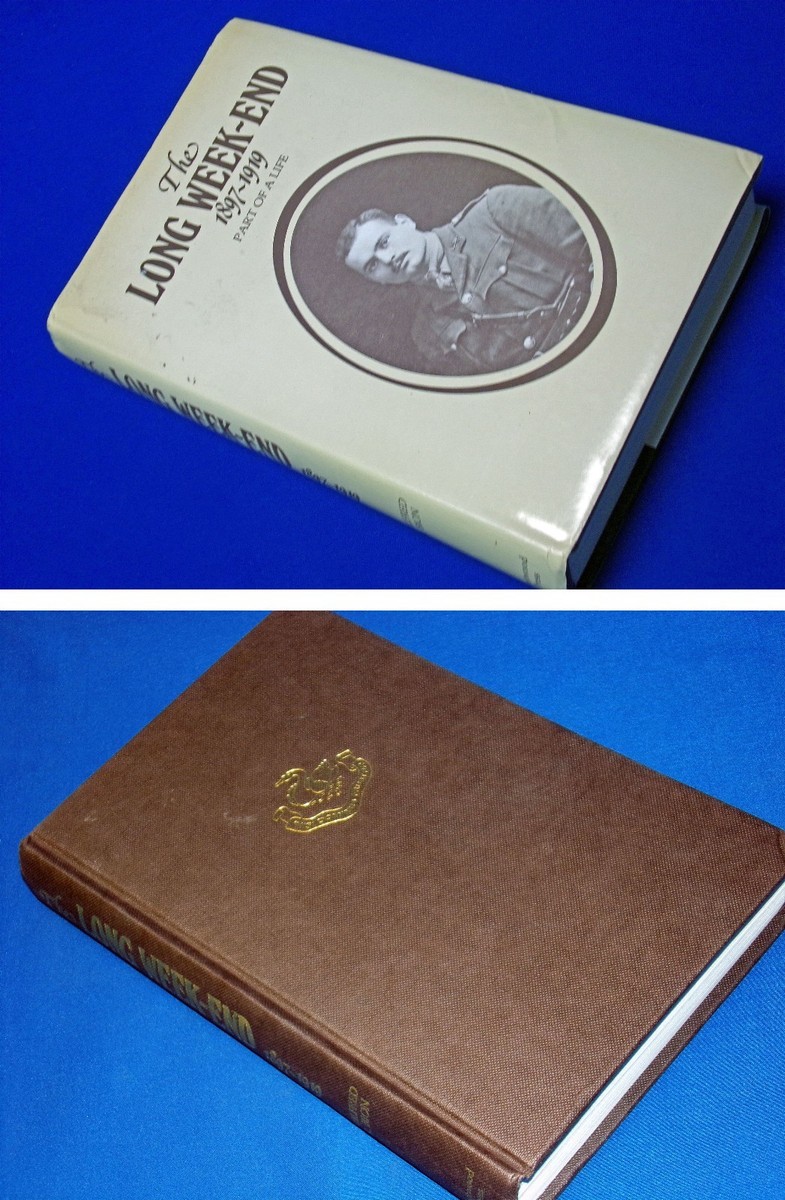 Long Weekend 1897-1919 Part of Life by Bion w SIGNED Card 1st Ed